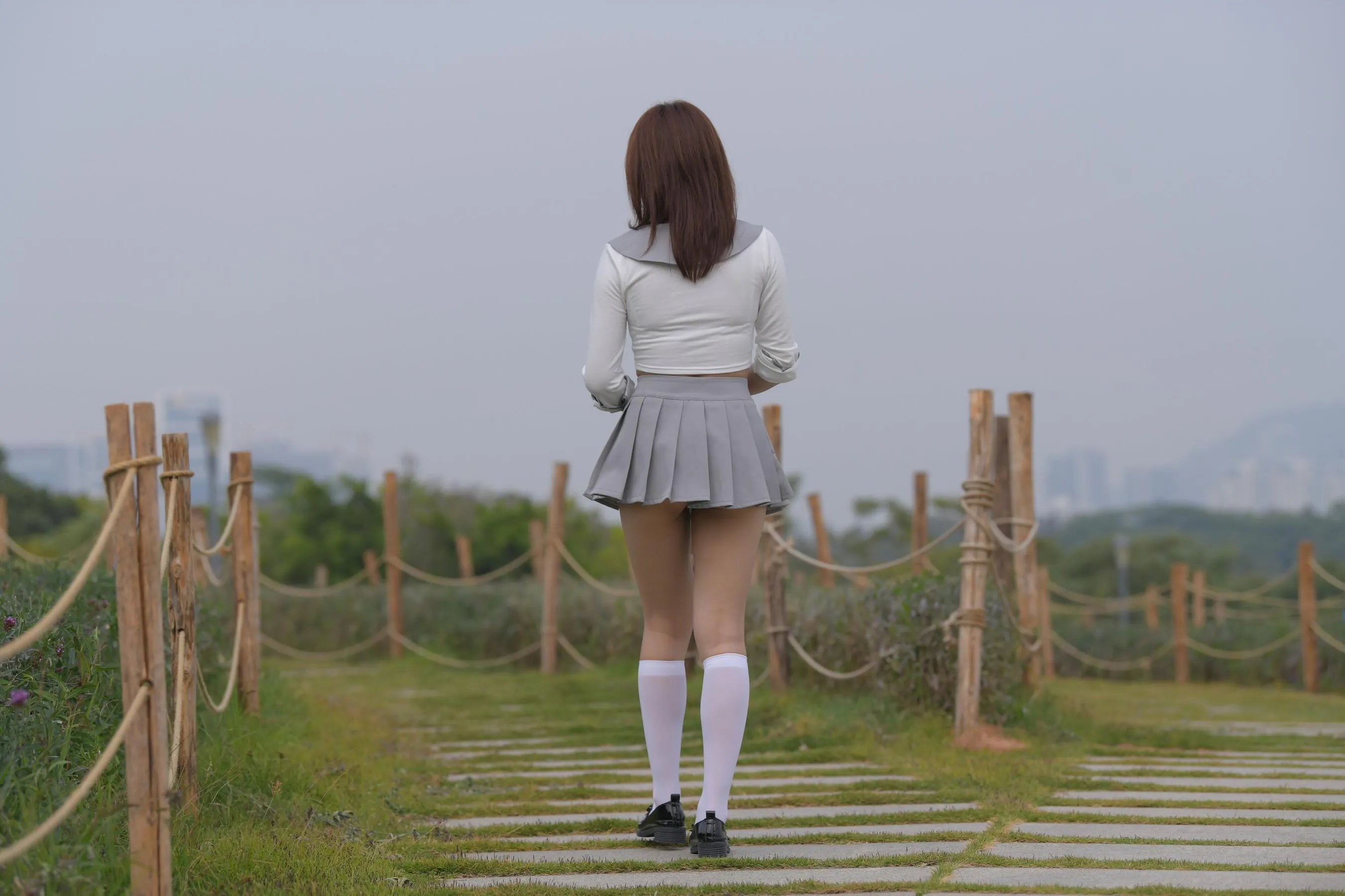 [魔镜街拍] NO.095 性感动人的小百褶裙美女 [763P]插图8